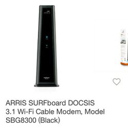Arris Surfboard docsis 3.1 wifi cable modem