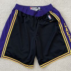 Nike Swingman Basketball Shorts Lakers Size XXL