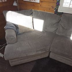 Sectional Couch With Cuddler!!