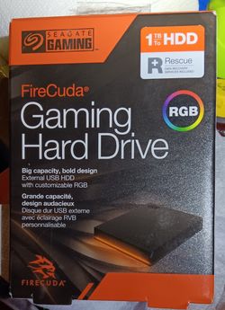 Gaming Hard Drive -FireCuda 1TB