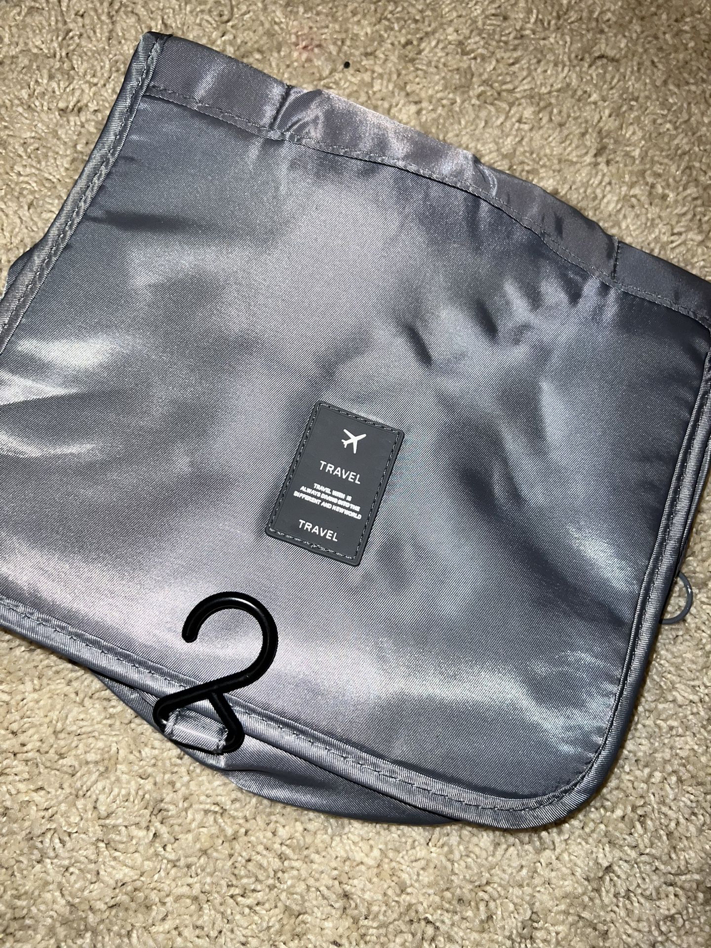 Grey Cosmetic Bag