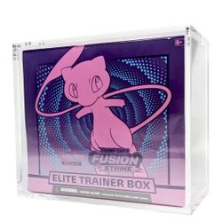 Acrylic Cases For Pokemon Elite Trainer Box ETB