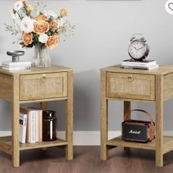 2 Brand New SICOTAS nightstands