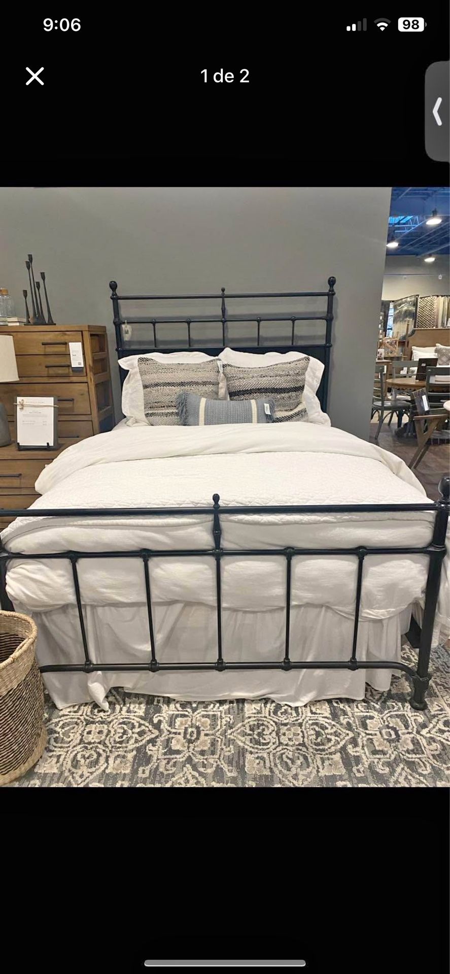 Magnolia King Size Bed Frame