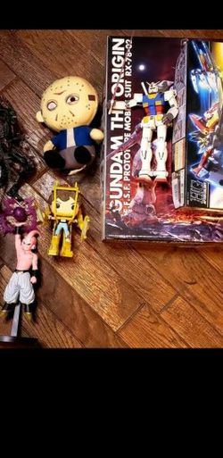 Anime And Video Game Action Figure Lot