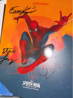 Spiderman brand new day poster signed