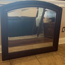 Mirror and Posts To Connect To Dresser 