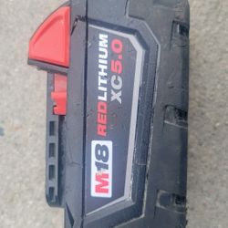 Milwaukee M18 .5AH Baterry 