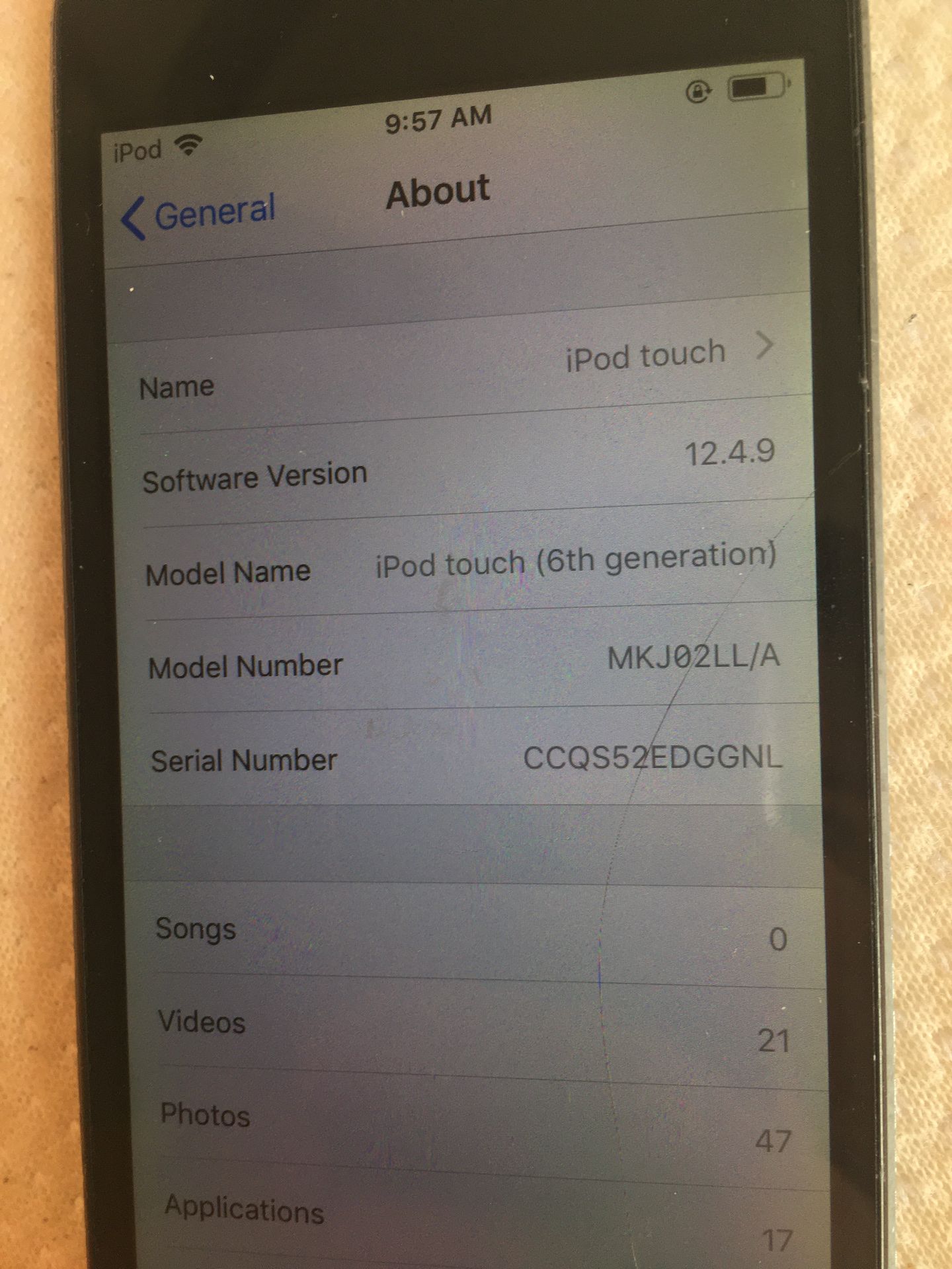 iPod Touch 6 Gen