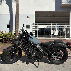 2019 Honda Rebel 300 – Only 220 Miles – Excellent Condition