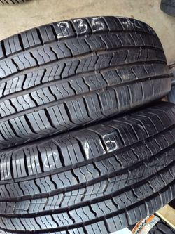 235/70R16 pair tires no wheels