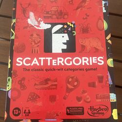 Scattergories Board Game (NEW / Never Used)