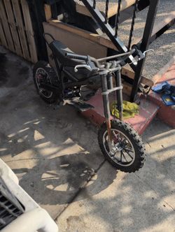 Pit Bike Roller With Exhaust