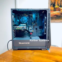 Custom Gaming Computer with Intel i5 8400, 1660 GTX Ti, 256GB NvME SSD/1TB HDD