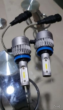 2 pcs LED Car Headlights, Fogs, & Daytime (White 6500k, 8000 Lumens) *6 Months Warranty*