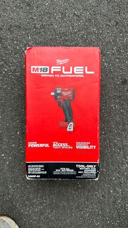 Milwaukee M18 FUEL GEN-3 18V Lithium-Ion Brushless Cordless 1/2 in. Compact Impact Wrench with Pin Detent