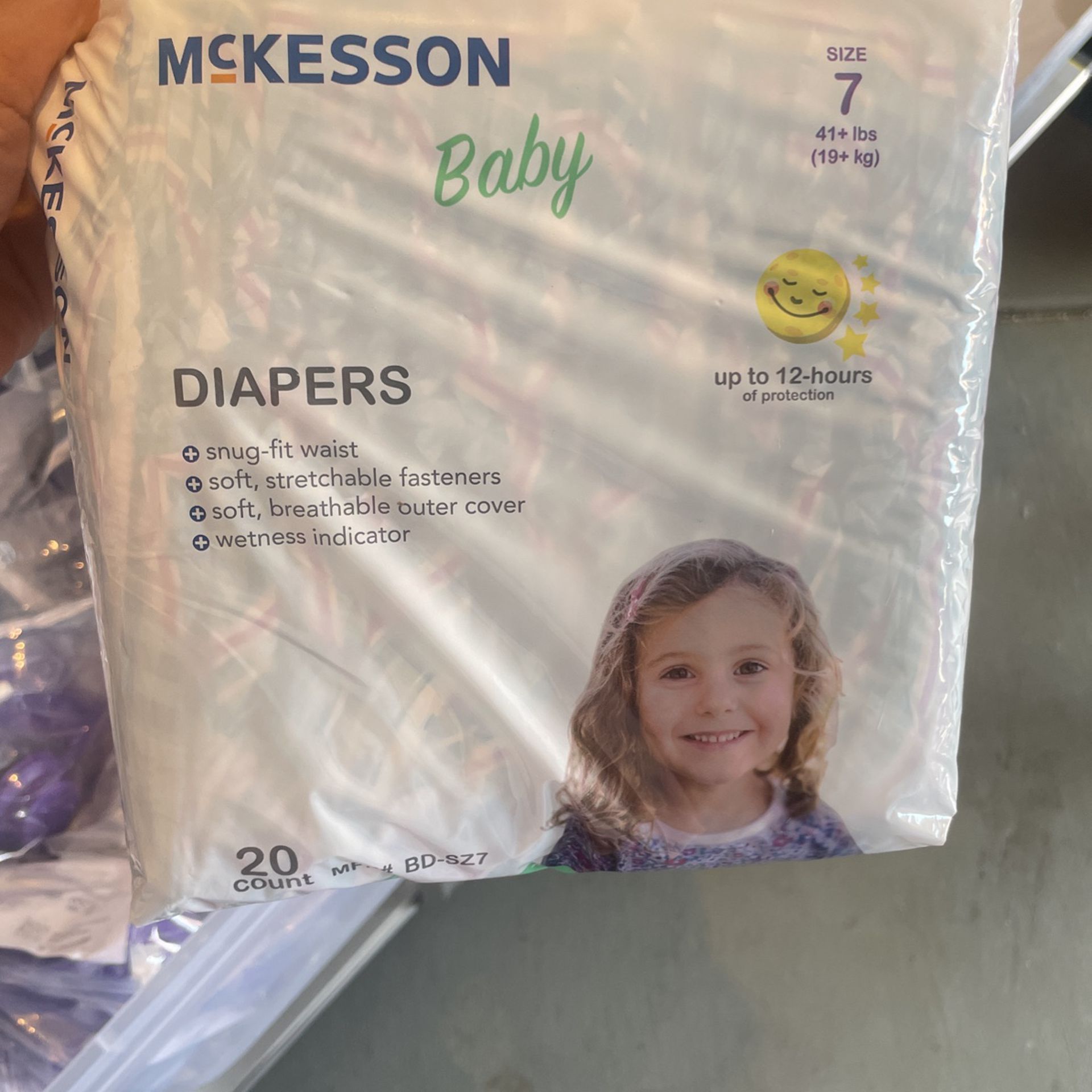 Size 7 Diapers 