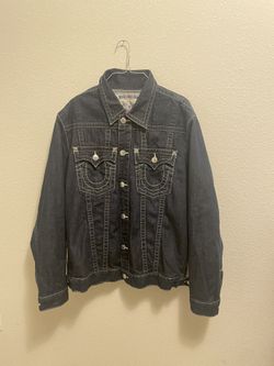 True Religion Jean Jacket XXL Fits as XL