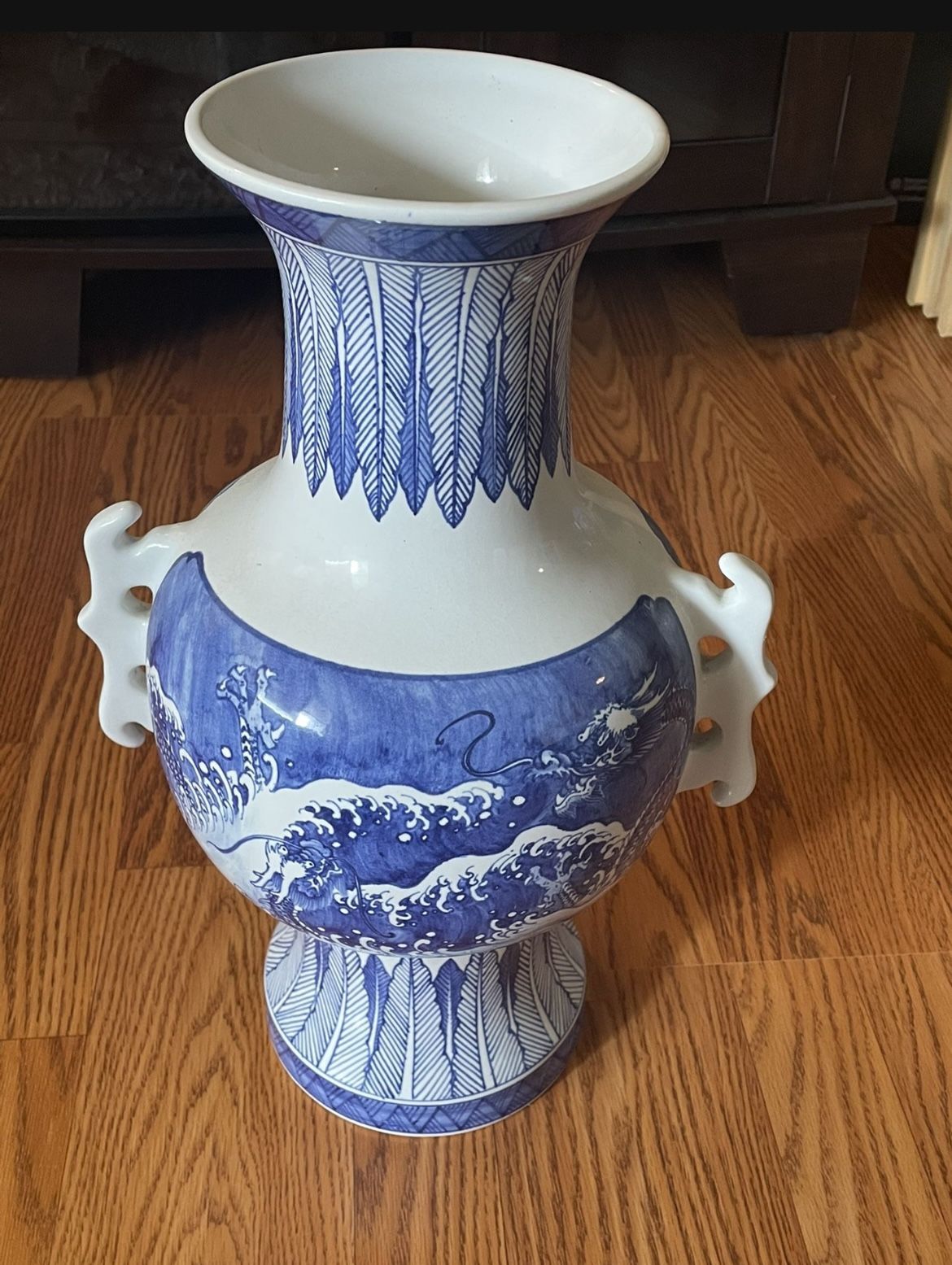 Authentic Porcelain Asian Jar