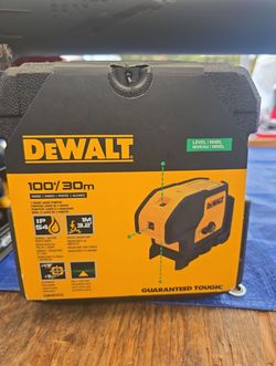 DeWalt Self-Leveling 3-Spot Laser