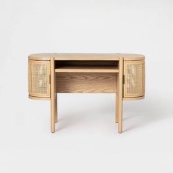 Threshold Rattan Desk