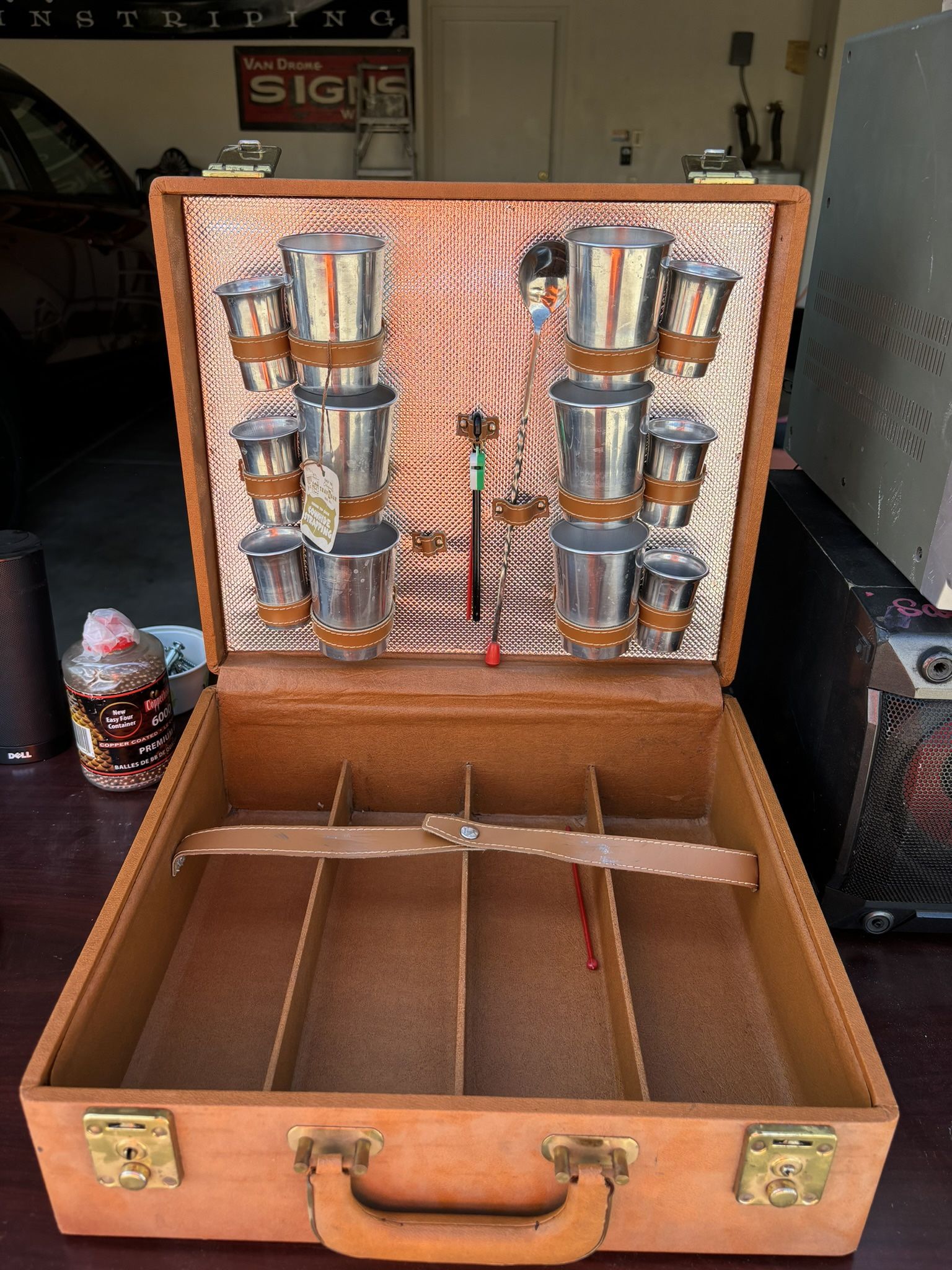 Trav-L-Bar with Genuine Too Grain Cowhide Strapping