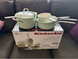 Kitchen Aid Ceramic Pot & Pan Set