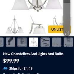 New Light Fictures And Bulbs Very Ship