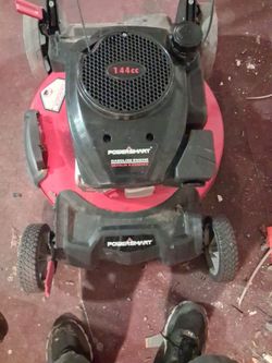 Good running. Lawn mower