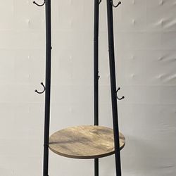 Corner Coat Rack Floor