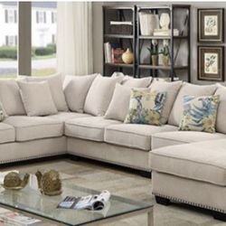 Sofa Seccional Nuevo Diferente Color De Tela Disponible Además Garantia De Fabrica 