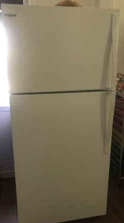 Whirlpool Refrigerator Top Mount Freezer