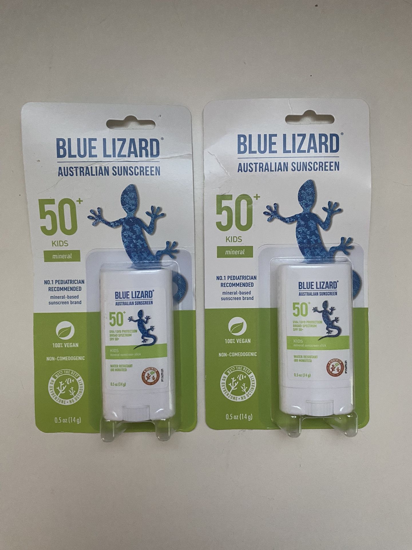 Blue Lizard 50 SPF sunscreen for kids