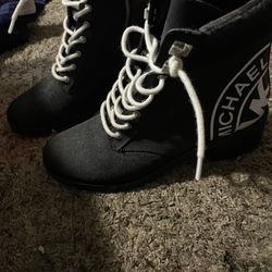 Authentic Unique Michael Kors Black Boots