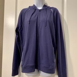 Victoria Sport Fleece W/Mesh Zip Hoodie
