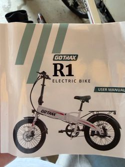 Gotrax R1 Folding Electric Bike – Like New –