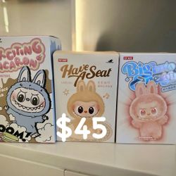 100% Authentic Labubu (All 3 Sets Available) from POPMART