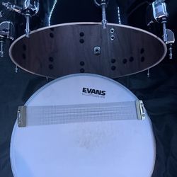 Tama Starclassic piano black Walnt Birch Snare Drum shell 14x8 with no die cast hoops