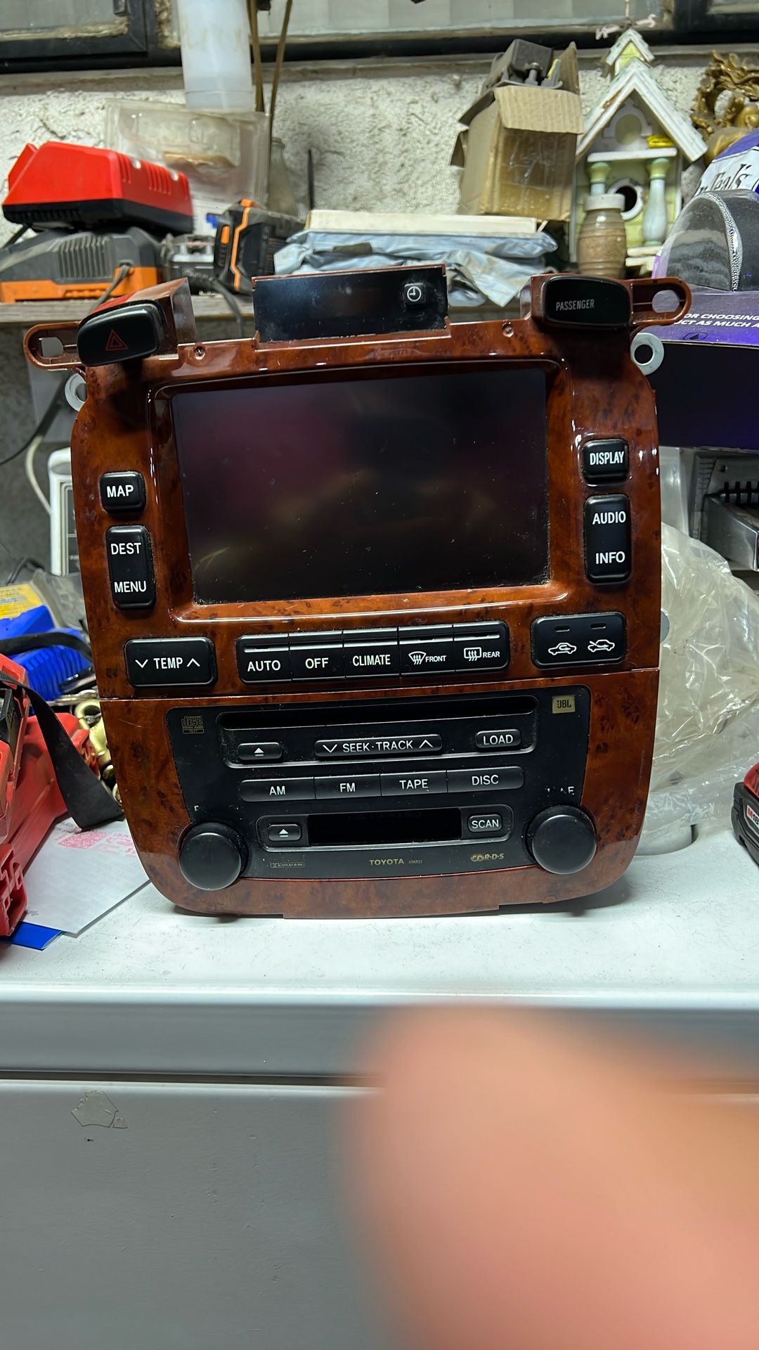 2007 toyota highlander hybrid OEM stereo A/C control