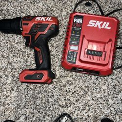 Skil Power Drill And Charger, No Battery