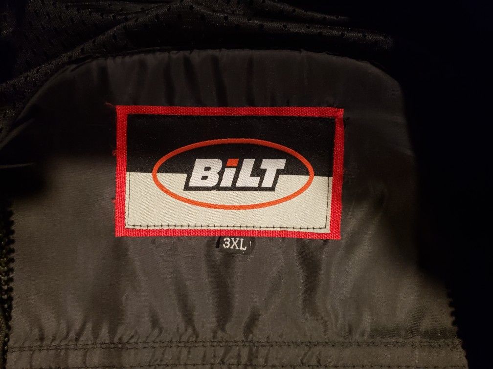 Bilt blaze 2 motorcycle suite, pants and jacket