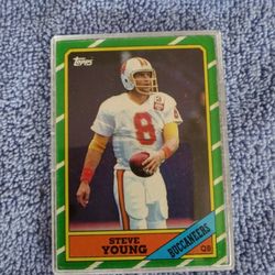 Steve Young 1986 Topps Rookie Card