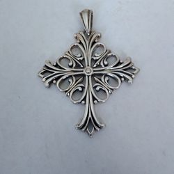 Sterling Silver Cross Pendant