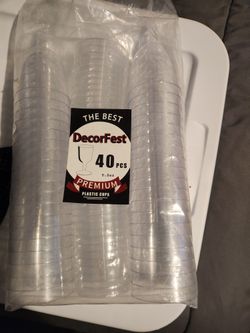 Plastic Wine Cups