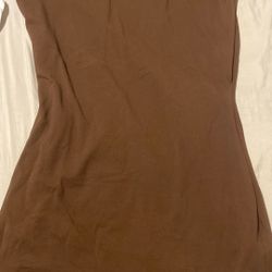 Brown Dress 1X