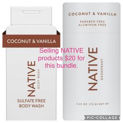 Native Products For Sale