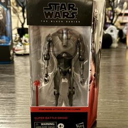 Star Wars: The Black Series 6" Super Battle Droid (Attack of the Clones)