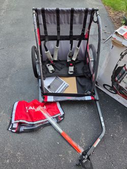 New two child bike trailer Allen Sports