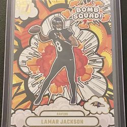 2025 Panini Donruss Lamar Jackson Bomb Squad!
