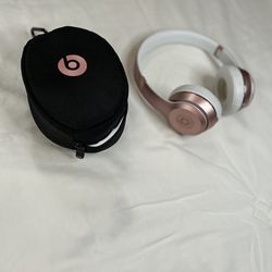 Beats Solo3 Wireless Headphones (Rose Gold) 
